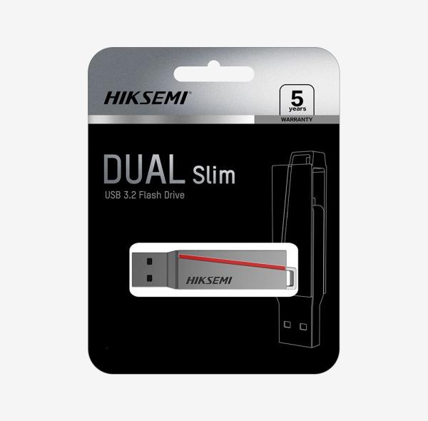 HIKSEMI Flash Disk 16GB Dual,  USB 3.2 (R:30-150 MB/ s,  W:15-45 MB/ s)0