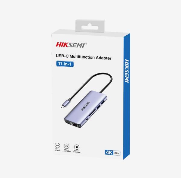 HIKSEMI hub DS11,  Typ-C,  11v1,  USB 3.02