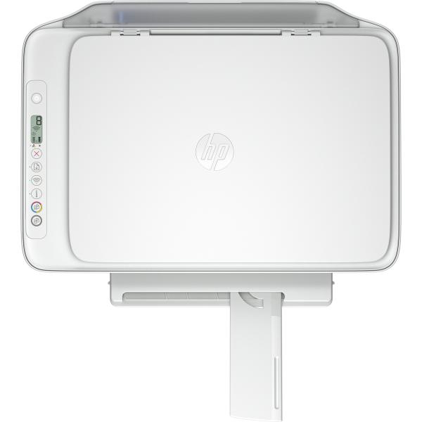 BAZAR - HP All-in-One Deskjet 2810e HP+ White (A4, 7,5/5,5 ppm, USB, Wi-Fi, BT, Print, Scan, Copy) - Poškozený obal (Kom8