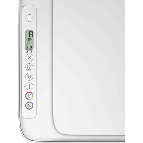 BAZAR - HP All-in-One Deskjet 2810e HP+ White (A4,  7, 5/ 5, 5 ppm,  USB,  Wi-Fi,  BT,  Print,  Scan,  Copy) - Poškozený obal (Kom4