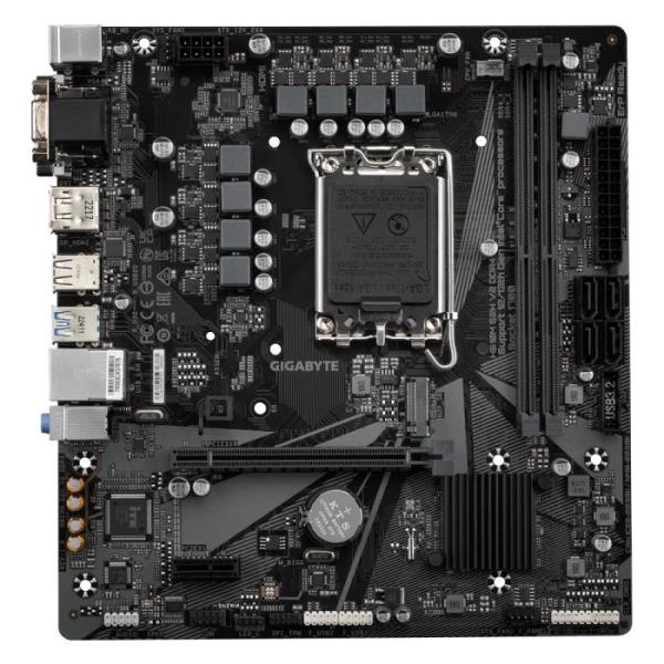 BAZAR - GIGABYTE MB Sc LGA1700 H610M S2H V2 DDR4, Intel H610, 2xDDR4, 1xDP, 1xHDMI, 1xDVI, 1xVGA, mATX - Po opravě (Náhr1