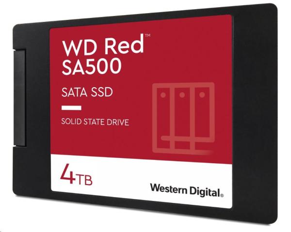 WD RED SSD 3D NAND WDS400T1R0A 4TB SATA/600, (R:560, W:530MB/s), 2.5"1