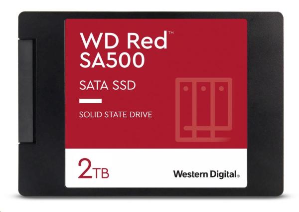 WD RED SSD 3D NAND WDS200T1R0A 2TB SATA/ 600,  (R:560,  W:530MB/ s),  2.5"
