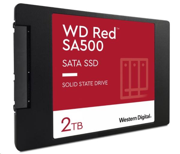 WD RED SSD 3D NAND WDS200T1R0A 2TB SATA/600, (R:560, W:530MB/s), 2.5"2