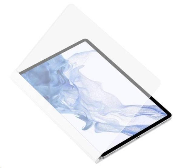 Samsung flipové puzdro Note View EF-ZX800PWE pre Galaxy Tab S7+/ S7 FE/ S8+,  biela
