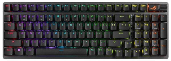 ASUS klávesnice ROG STRIX SCOPE II 96 WL/NXSW/US/PBT9