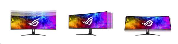 ASUS LCD ROG Swift OLED 49" PG49WCD, 5120x1440, 144Hz, 0,03ms, HDMI, DP, USB-C, Black4