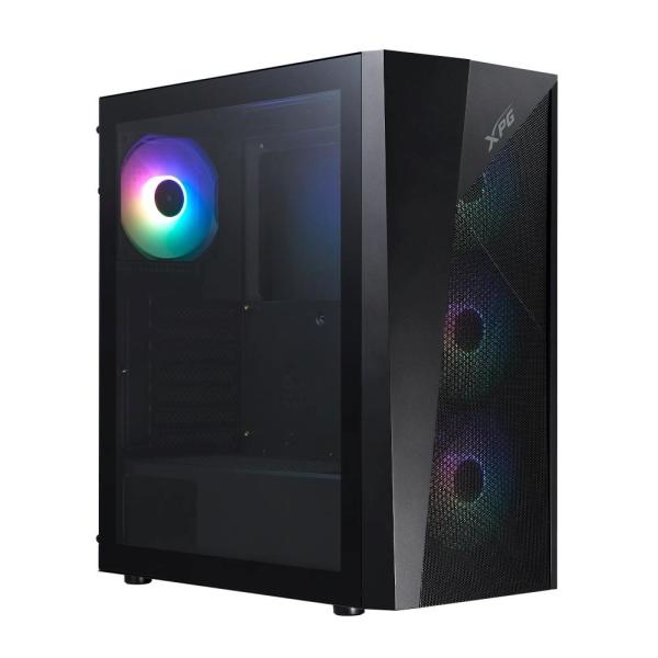 Adata XPG LANDER 500/ Midi Tower/ Transpar./ Čierna