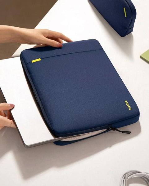 tomtoc Sleeve Kit - 16" MacBook Pro/  15, 3“ MacBook Air,  námořní modrá0