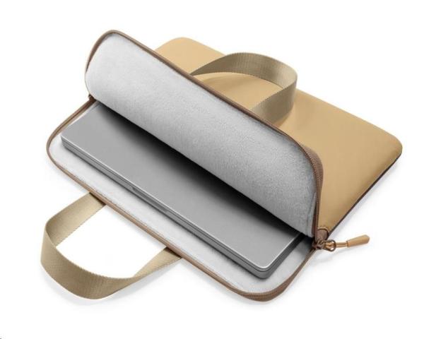 tomtoc Light-A21 Dual-color Slim Laptop Handbag,  13, 5 Inch - Cookie2
