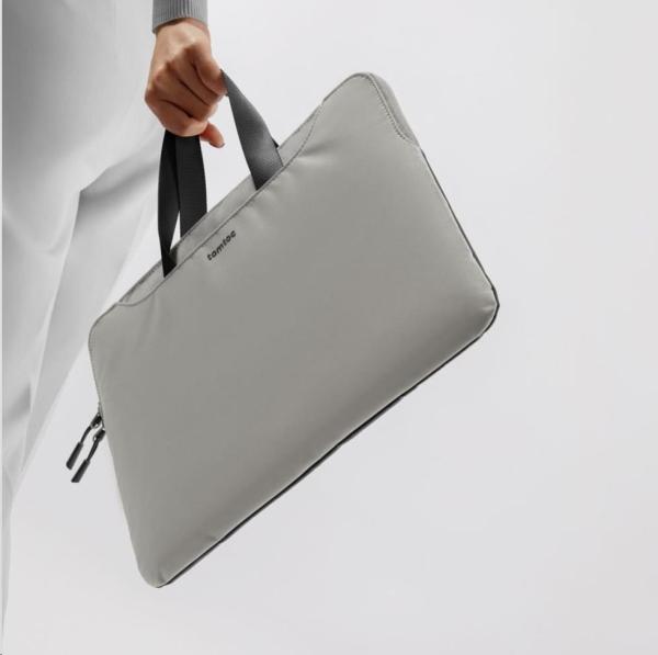 tomtoc Light-A21 Dual-color Slim Laptop Handbag,  13, 5 Inch - Gray6