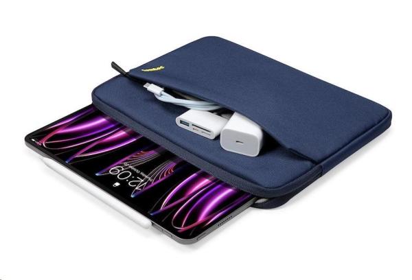 tomtoc Sleeve - 12, 9" iPad Pro,  tmavě modrá3