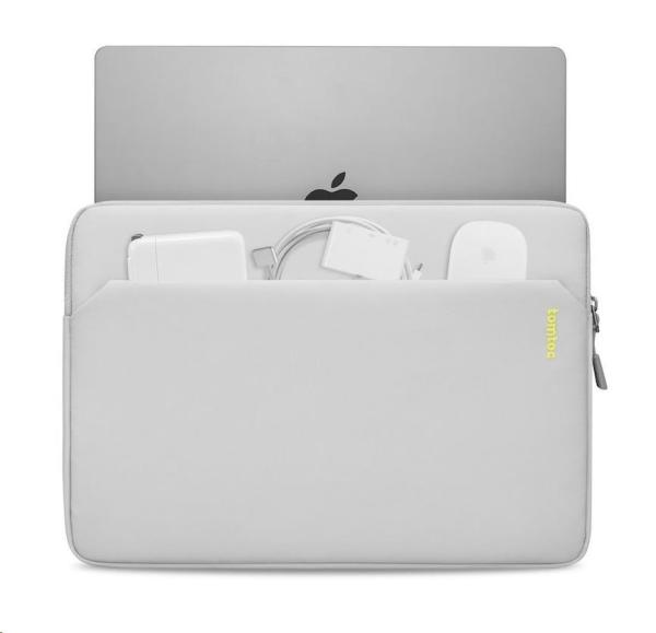 tomtoc Sleeve - 13" MacBook Air /  14" MacBook Pro,  světle šedá2