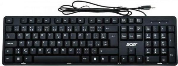 Acer klávesnice drátová USB,  WIN,  černá,  CZ