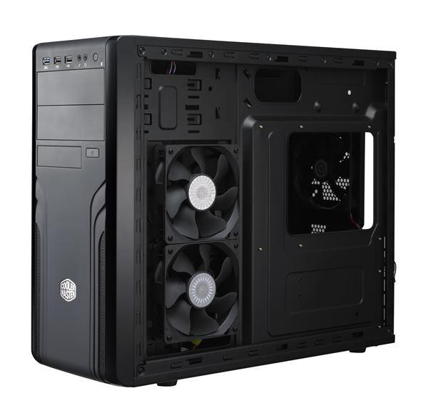 Skriňa Cooler Master Force 500, ATX, Mid Tower, čierna, bez zdroja5