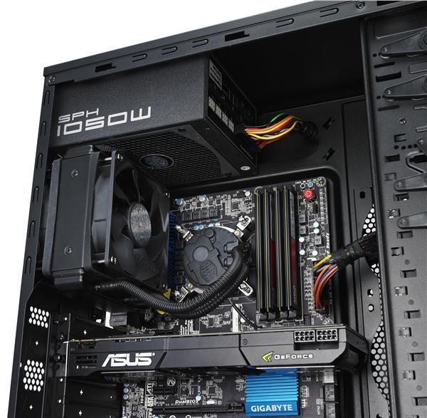 Skriňa Cooler Master Force 500, ATX, Mid Tower, čierna, bez zdroja7