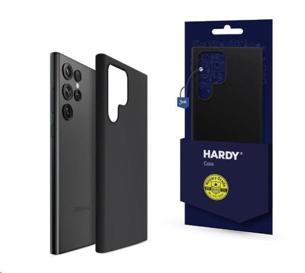 3mk ochranný kryt Hardy Android Silicone MagCase pro Samsung Galaxy S23+,  černá