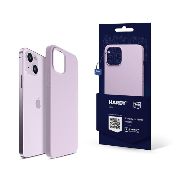 3mk ochranný kryt Hardy Silicone MagCase pro Apple iPhone 14,  Light Purple