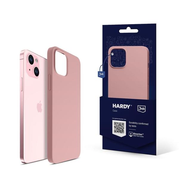 3mk Hardy Silicone MagCase pro Apple iPhone 15,  Pink