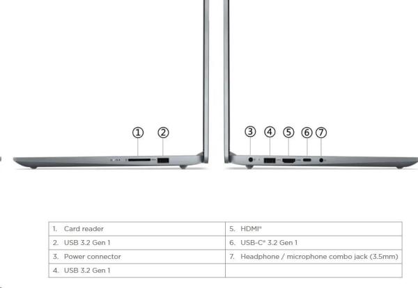 LENOVO NTB IdeaPad Slim 3 15IAN8 - i3-N305,15.6" FHD TN,8GB,512SSD,HDMI,Int. Intel UHD,W11H,2Y CC5