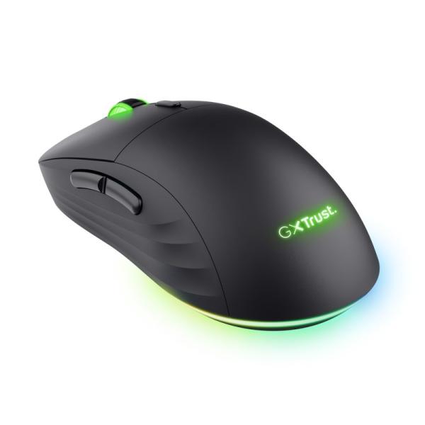 TRUST myš GXT927 Redex+ Gaming Mouse,  Bezdrátová,  optická,  RGB,  černá1