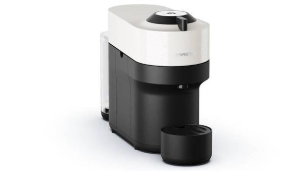 BAZAR - Krups Nespresso XN920110 Vertuo Pop kapslový kávovar,  1500 W,  Wi-Fi. Bluetooth,  4 velikosti kávy,  bílý - poš. ob5
