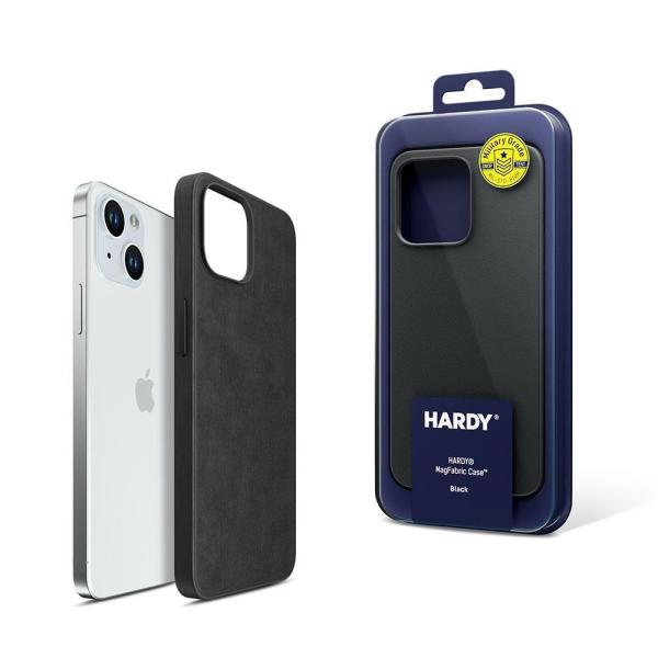 3mk ochranný kryt HARDY MagFabric Case pro Apple iPhone 15 Plus,  Mulberry