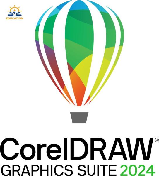 CorelDRAW Graphics Suite 2024 Education Perpetual License (incl. 1 Yr CorelSure Maintenance)(251+)