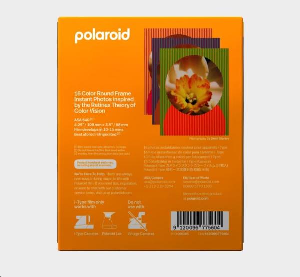 Polaroid Color film for I-Type Round Frame Retinex Double1