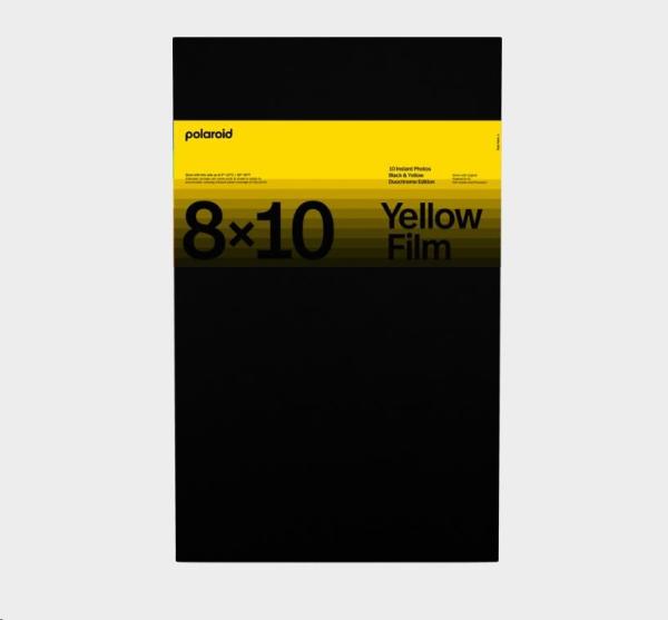 Polaroid DuoChrome film for 8x10 Black & Yellow edition1