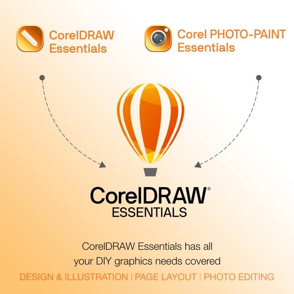 CorelDRAW Essentials 2024 Multi Language - Windows - ESD1