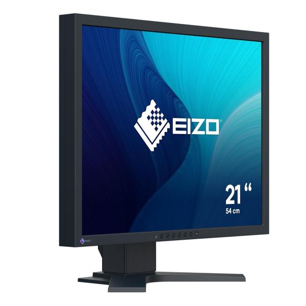 EIZO MT 21,3" S2134 FlexScan, IPS, 1600x1200, 500nit, 1800:1, 6ms, DisplayPort, DVI-D, D-sub, USB, Černý7