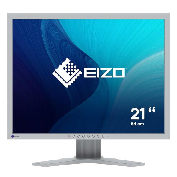EIZO MT 21, 3" S2134 FlexScan,  IPS,  1600x1200,  500nit,  1800:1,  6ms,  DisplayPort,  DVI-D,  D-sub,  USB,  Šedý
