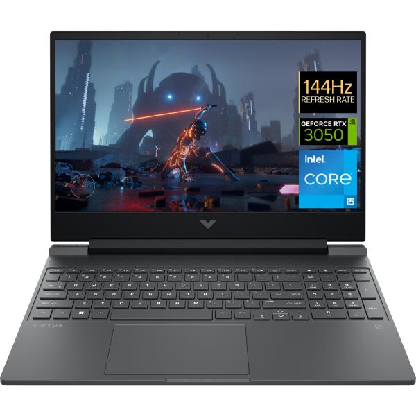 BAZAR - Victus Gaming Laptop 15-fa0077nc i5-12450H 15.6FHD/ 144 16G/ 512G W11 steel - Poškozený obal3