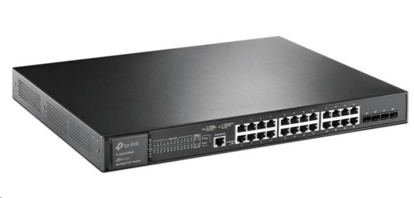 TP-Link OMADA JetStream switch SG3428XMP (24xGbE, 4xSFP+, 24xPoE+, 384W,  2x Console)1
