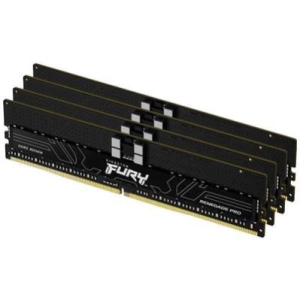 KINGSTON DIMM DDR5 128GB (Kit of 4) 5600MT/ s CL28 ECC 2Rx8 FURY Renegade Pro EXPO