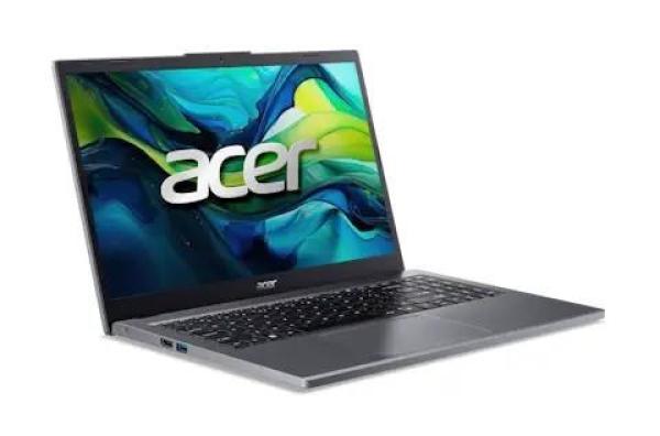 ACER NTB Aspire 15 (A15-51M-78AC),  Core-7 150U, 15.6 2560x1440, 32GB, 1TB SSD, Intel Graphics, W11H, Gray2