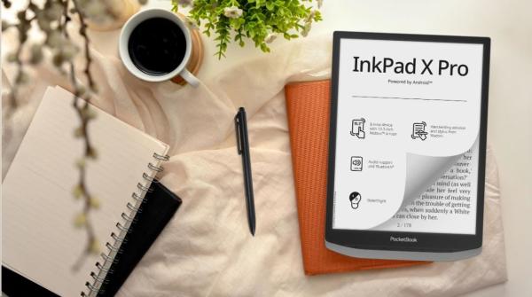 POCKETBOOK 1040 InkPad X Pro Mist Grey + stylus pen11