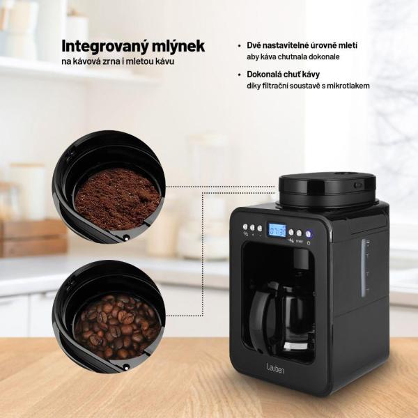 Lauben Grind&Drip Coffee Maker 600BB0