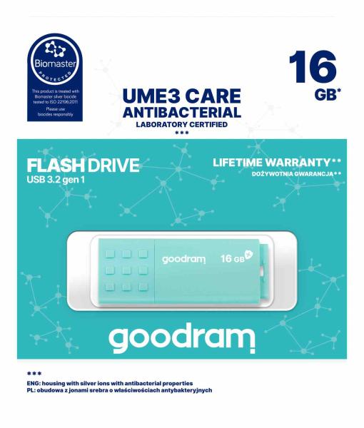 GOODRAM Flash Disk 2x16GB UME3, USB 3.2 CARE2