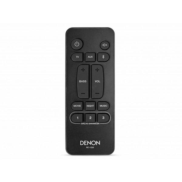 Denon DHTS316BKE2 soundbar,  s aktivním bezdrátovým subwooferem,  HDMI,  3, 5mm jack,  Bluetooth,  Dolby Digital7