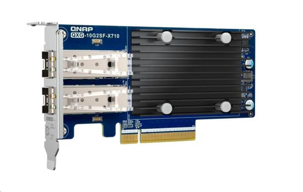 QNAP QXG-10G2SF-X710 rozšiřující karta 2x 10Gb SFP+ pro PC i NAS1