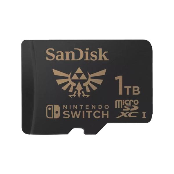 SanDisk MicroSDXC karta 1TB pro Nintendo Switch (R:100/ W:90 MB/ s,  UHS-I)