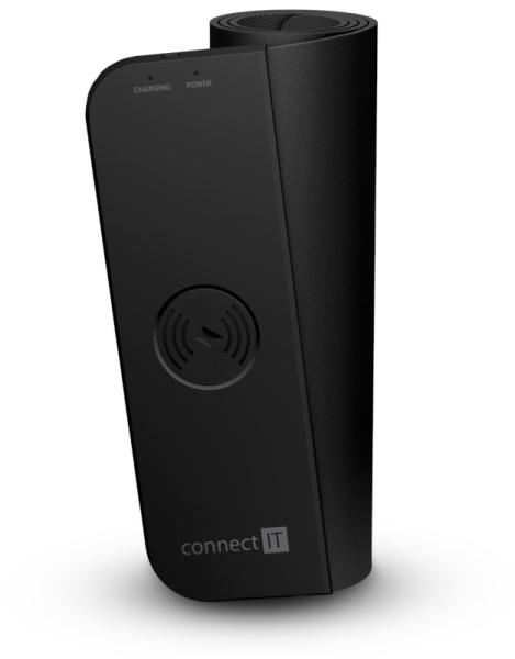 CONNECT IT Podložka pod myš CHARGE,  Bezdrátové nabíjení,  vel. L (800 × 300 mm),  Černá