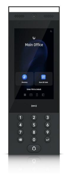 UBNT UA-Intercom,  dveřní interkom s klávesnicí