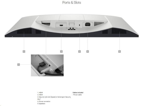 DELL LCD S2725H - 27"/ IPS/ LED/ 1920x1080/ 16:9/ 100Hz/ 8ms/ 1500:1/ 300 cd/ m2/ Speaker/ HDMI/ VESA/ 3YNBD (210-BMHK)4