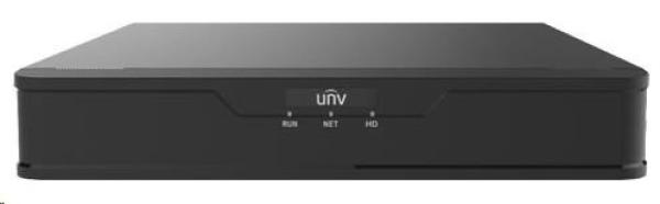 Uniview Hybrid NVR, 8x analógový / 12x IP, 1x HDD (až 10TB), HDMI + VGA Full HD, 2x USB 2.0, ONVIF