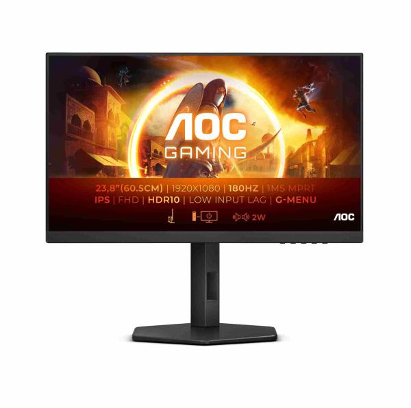 AOC MT IPS LCD WLED 27" 27G4X - IPS panel,  180Hz,  0, 5ms,  1920x1080,  2xHDMI,  DP,  repro,  pivot