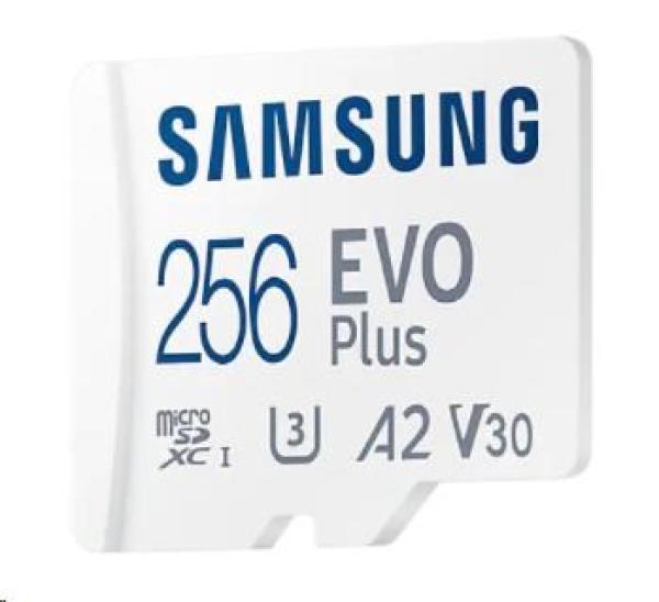Karta Samsung micro SDXC 256GB EVO Plus + SD adaptér2