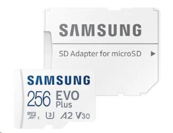 Karta Samsung micro SDXC 256GB EVO Plus + SD adaptér4